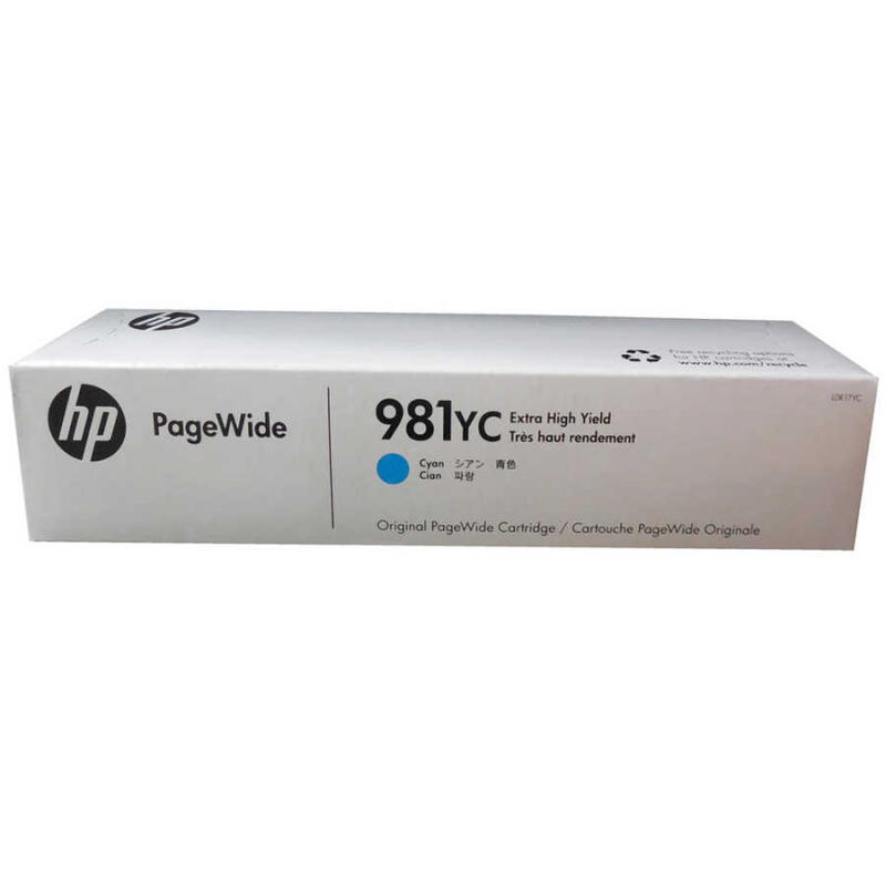 Hp 981Yc-L0R17Yc Mavi Orijinal Kartuş Extra Yüksek Kapasiteli