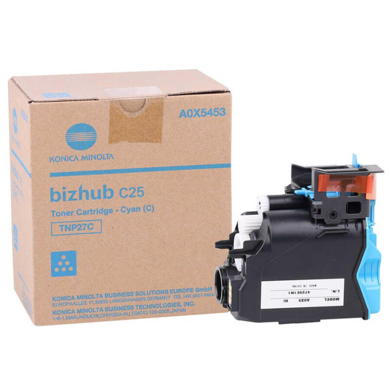 Konica Minolta Tnp-27-A0X54D4 Mavi Orijinal Fotokopi Toner