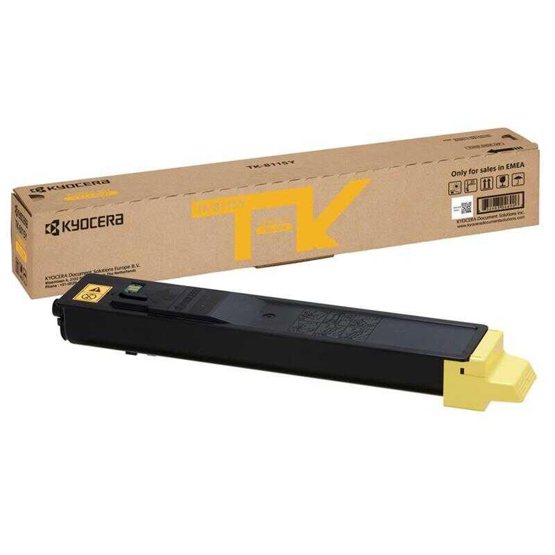 Kyocera Tk-8115-1T02P3Anl0 Sarı Orijinal Toner