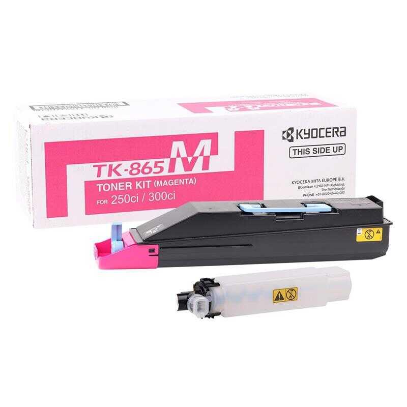 Kyocera Tk-865-1T02Jzbeu0 Kırmızı Orijinal Fotokopi Toneri