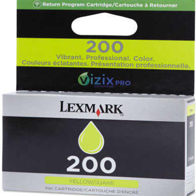 Lexmark 220-14L0088A Sarı Orjinal Kartuş