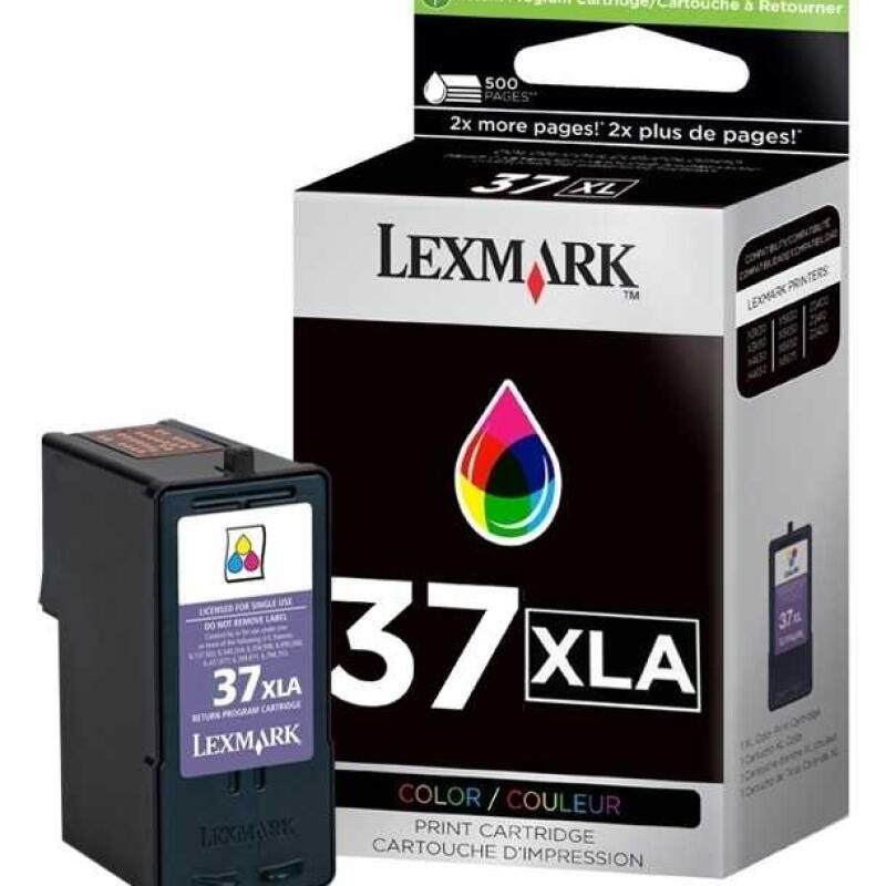 Lexmark 37Xla-18C2200E Renkli Orjinal Kartuş Yüksek Kapasiteli