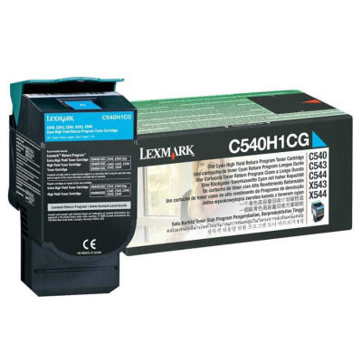 Lexmark C540-C540H1Cg Mavi Orijinal Toner Yüksek Kapasiteli