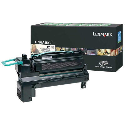 Lexmark C792-C792A1Kg Siyah Orijinal Toner
