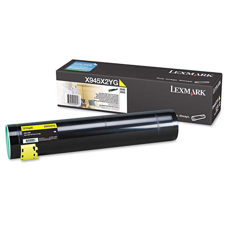 Lexmark X940-X945X2Yg Sarı Orijinal Toner