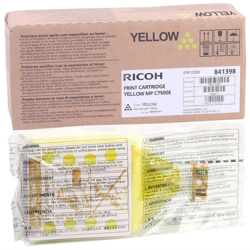 Nrg Mp-C6000 Sarı Orijinal Fotokopi Toner