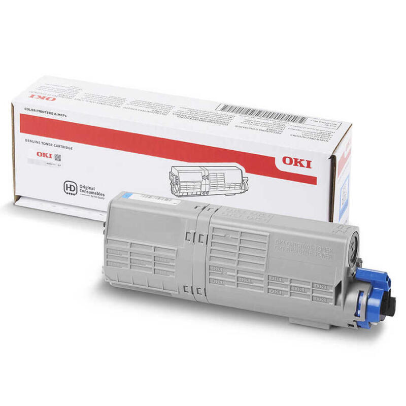 Oki C5100-42127490 Mavi Orijinal Toner