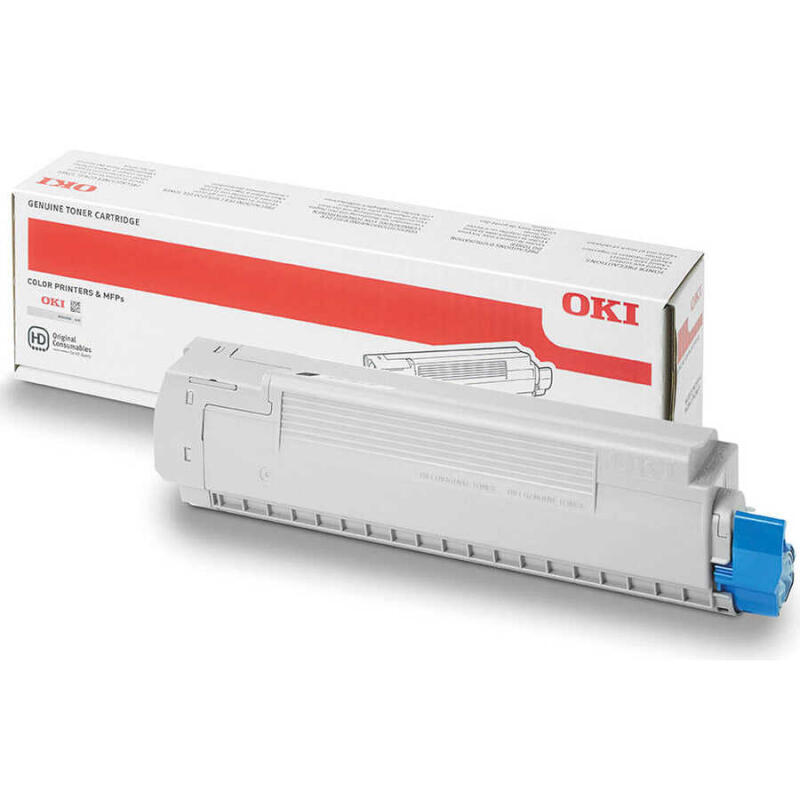 Oki C5850-43865742 Kırmızı Orijinal Toner