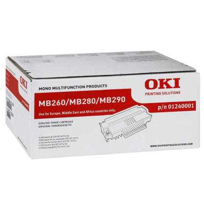 Oki Mb260-01240001 Orijinal Toner Yüksek Kapasiteli