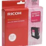 Ricoh Aficio Gc-21Mh Kırmızı Orjinal Kartuş
