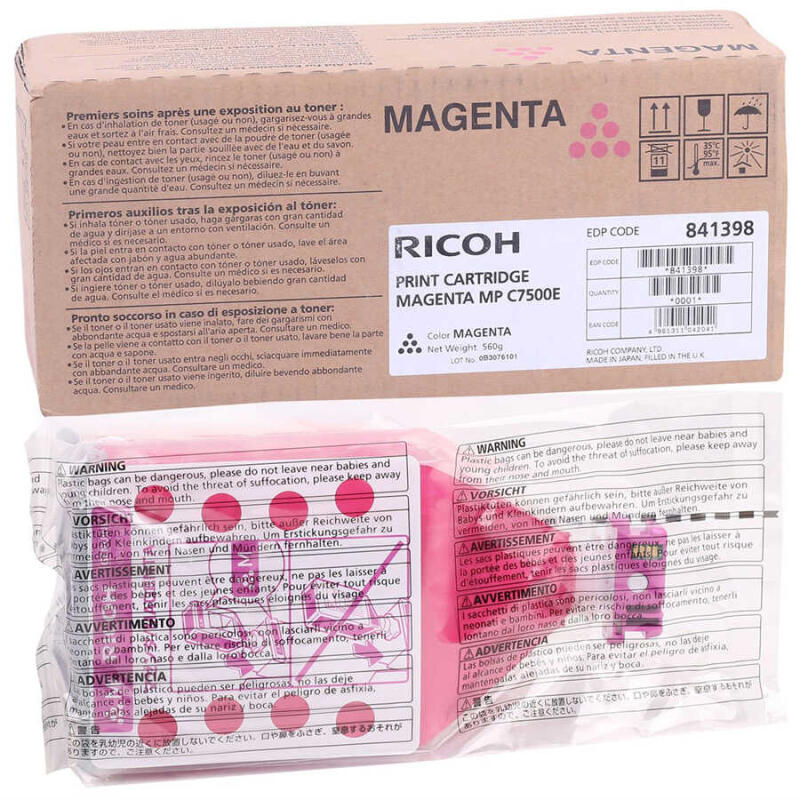 Ricoh Aficio Mp-C6000 Kırmızı Orijinal Fotokopi Toner