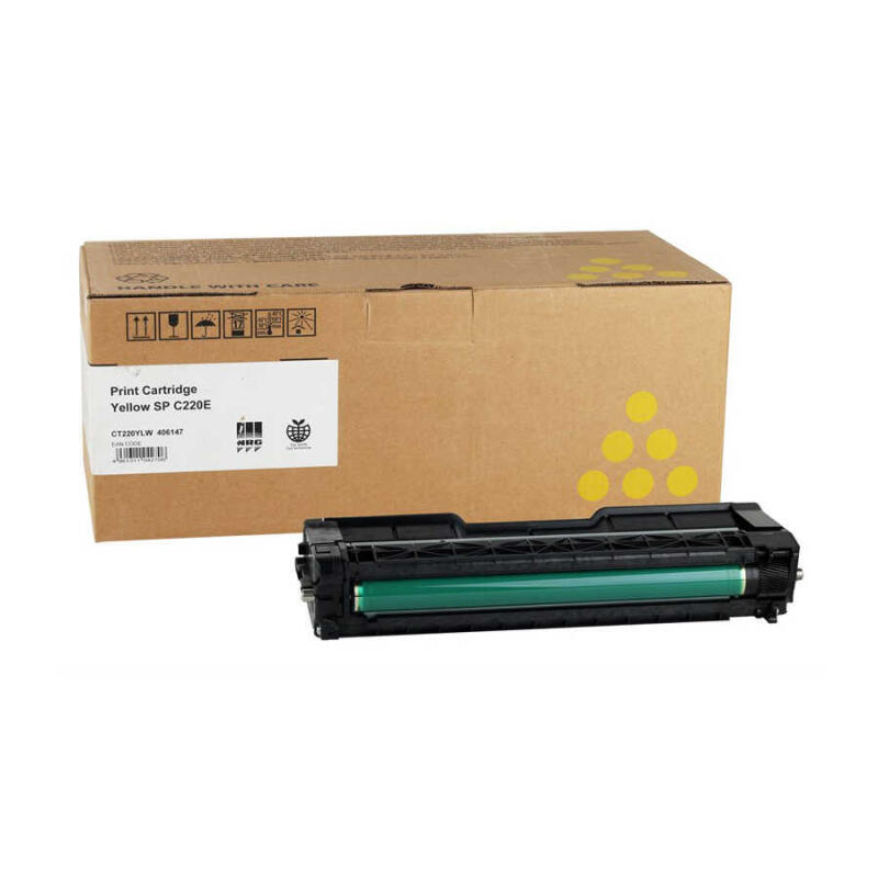Ricoh Sp-C220 Sarı Orijinal Toner