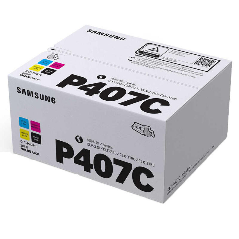 Samsung Clt-P407C-Hp Su389A Orijinal Toner Avantaj Paketi