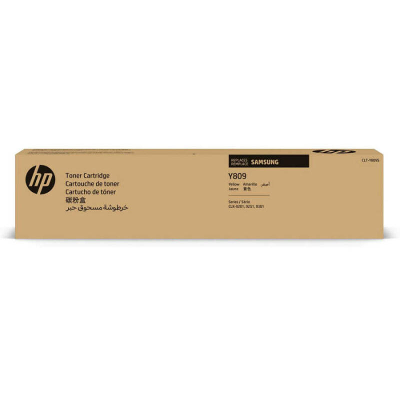 Samsung Clt-Y809-Hp Ss744A Sarı Orijinal Toner