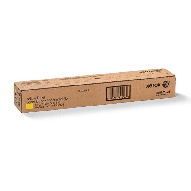 Xerox Color 550-006R01526 Sarı Orijinal Fotokopi Toneri
