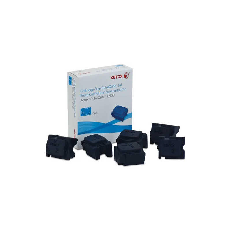 Xerox Colorqube 8900-108R01022 Mavi Orijinal Katı Mürekkep 6Lı