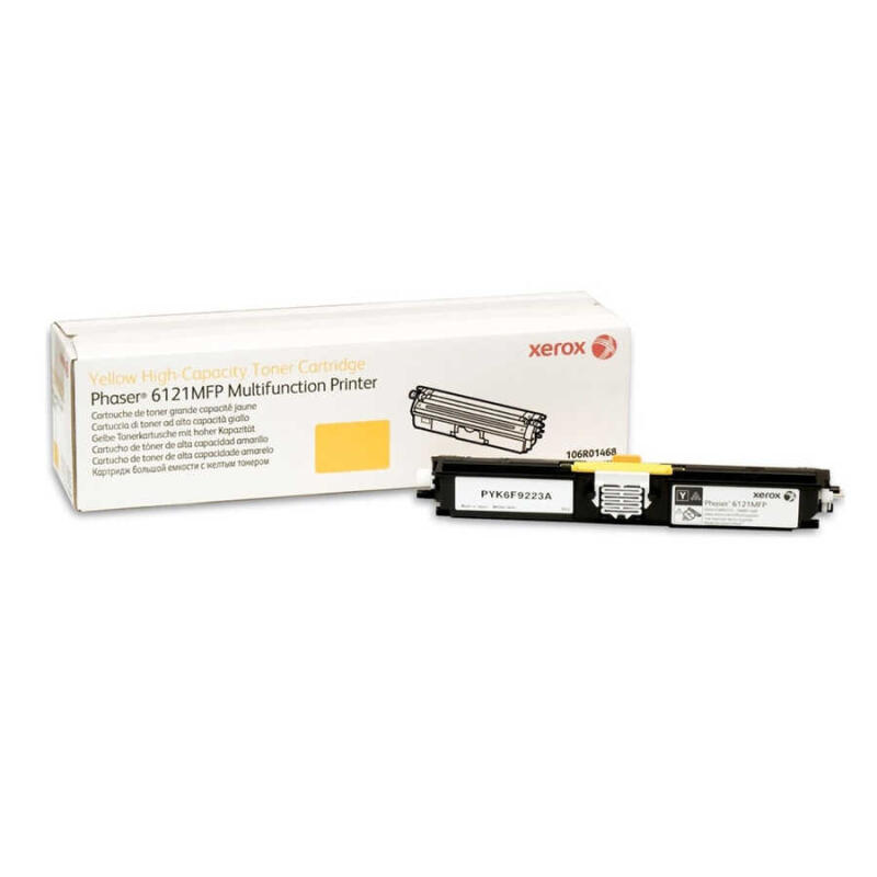 Xerox Phaser 6121-106R01475 Sarı Orijinal Toner Yüksek Kapasiteli