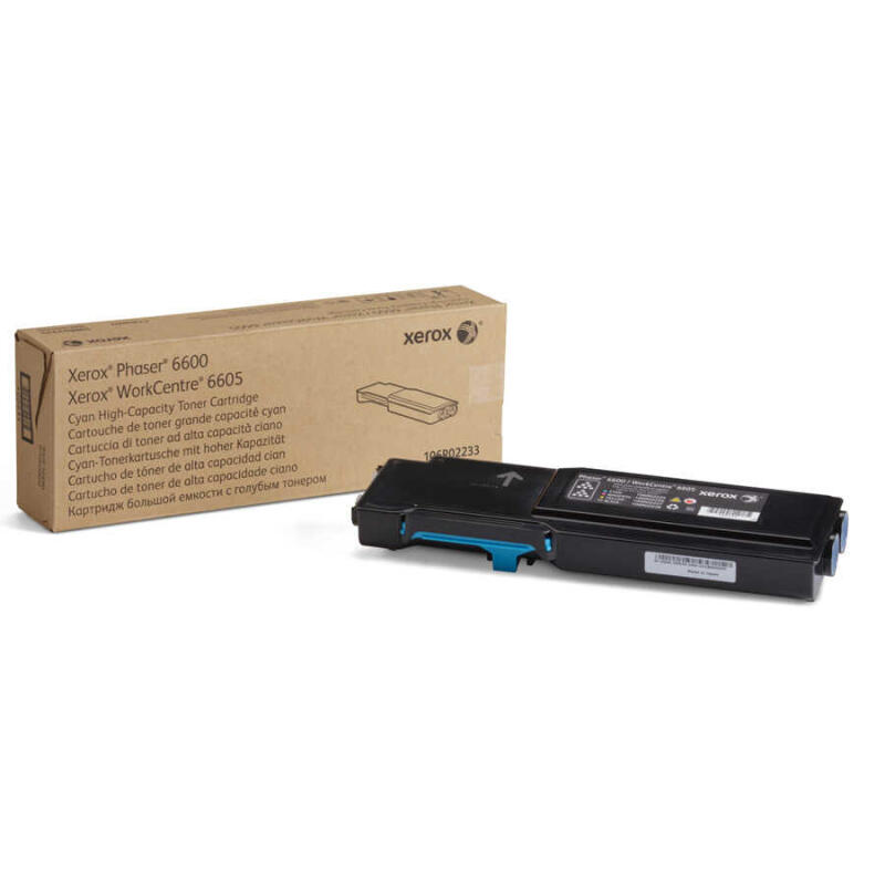 Xerox Phaser 6600-106R02233 Mavi Orijinal Toner Yüksek Kapasiteli