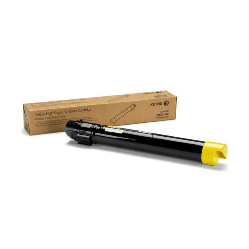 Xerox Phaser 7500-106R01445 Sarı Orijinal Toner Yüksek Kapasiteli