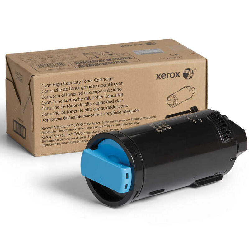 Xerox Versalink C600-106R03912 Mavi Orijinal Toner Yüksek Kapasiteli
