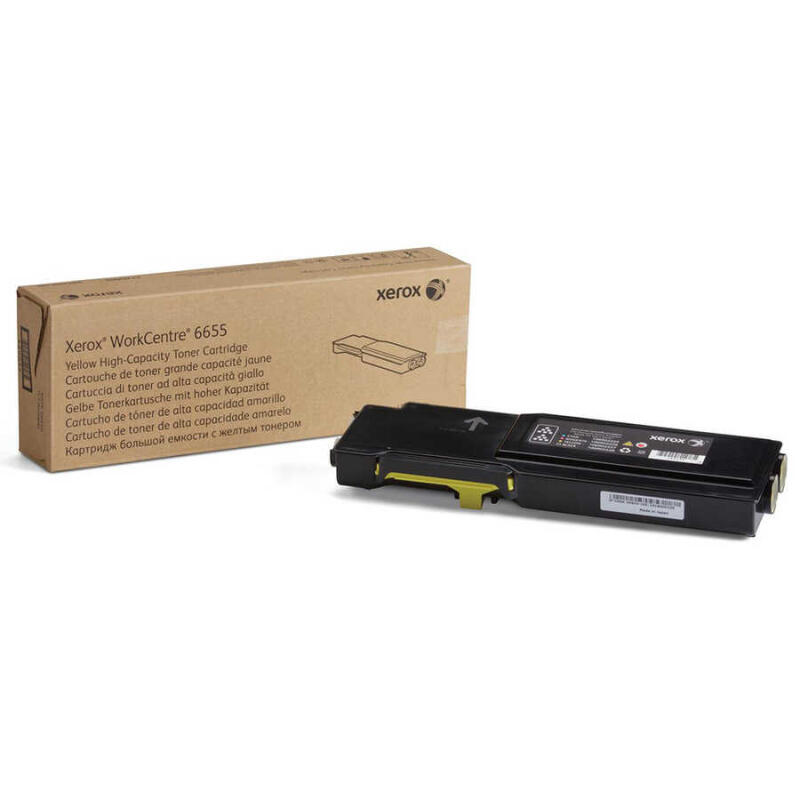 Xerox Workcentre 6655-106R02754 Sarı Orijinal Toner